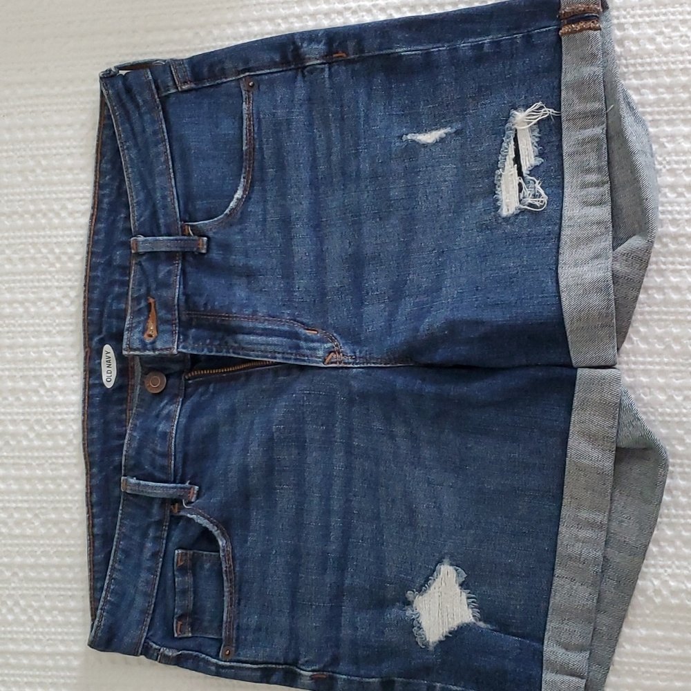 Old Navy Distressed Denim Shorts